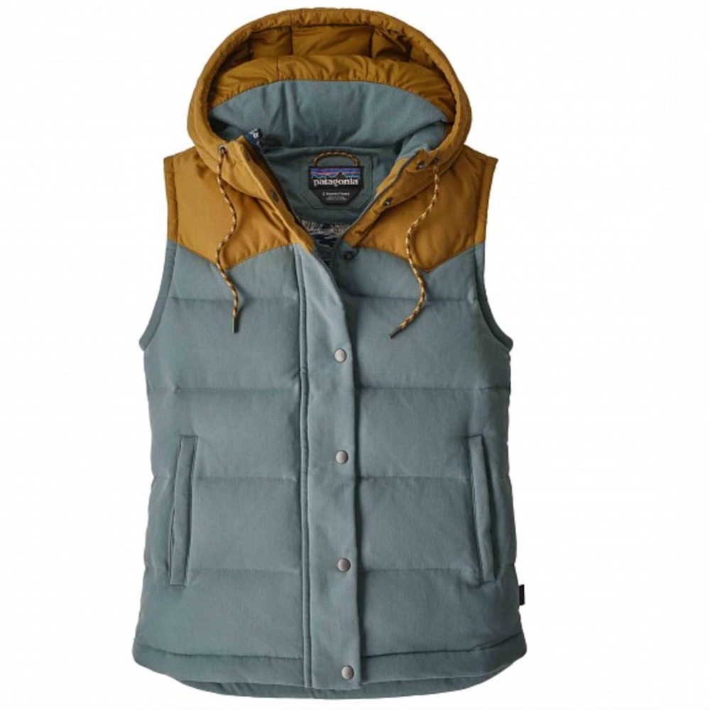 Patagonia Women's Bivy Down Hooded Vest - Shadow B